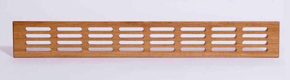 drewniana kratka wentylacyjna 550*80 mm
